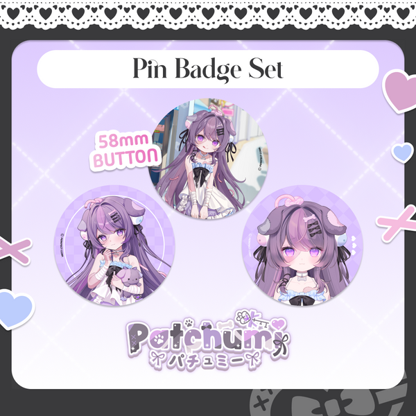 Patchumi Debut Pin Badge Collection