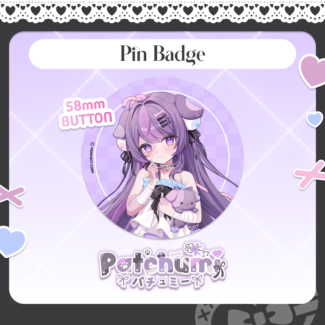 Patchumi Debut Pin Badge Collection