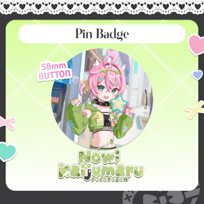 Nowi Debut Pin Badge Collection