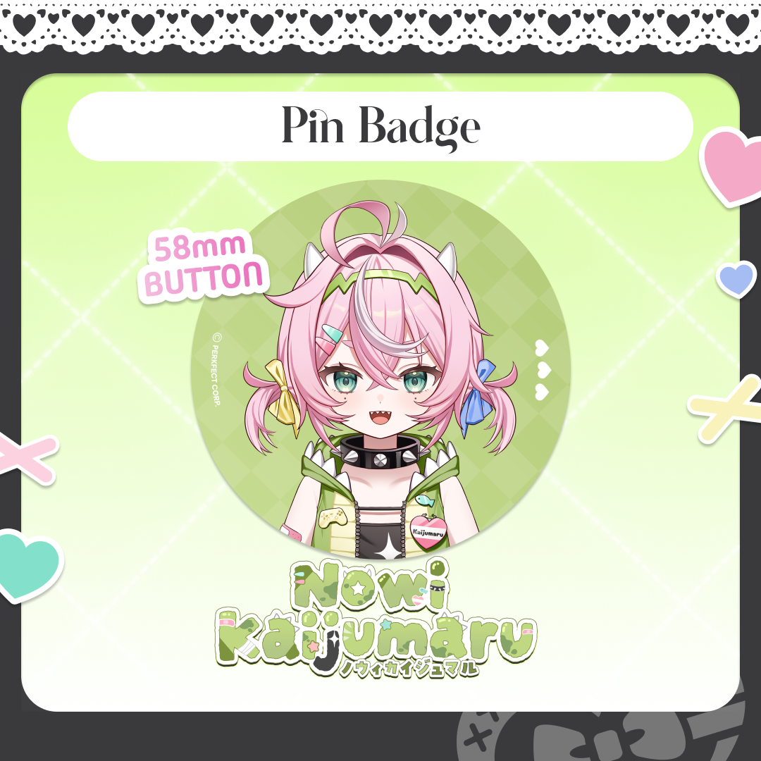 Nowi Debut Pin Badge Collection