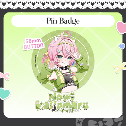 Nowi Debut Pin Badge Collection