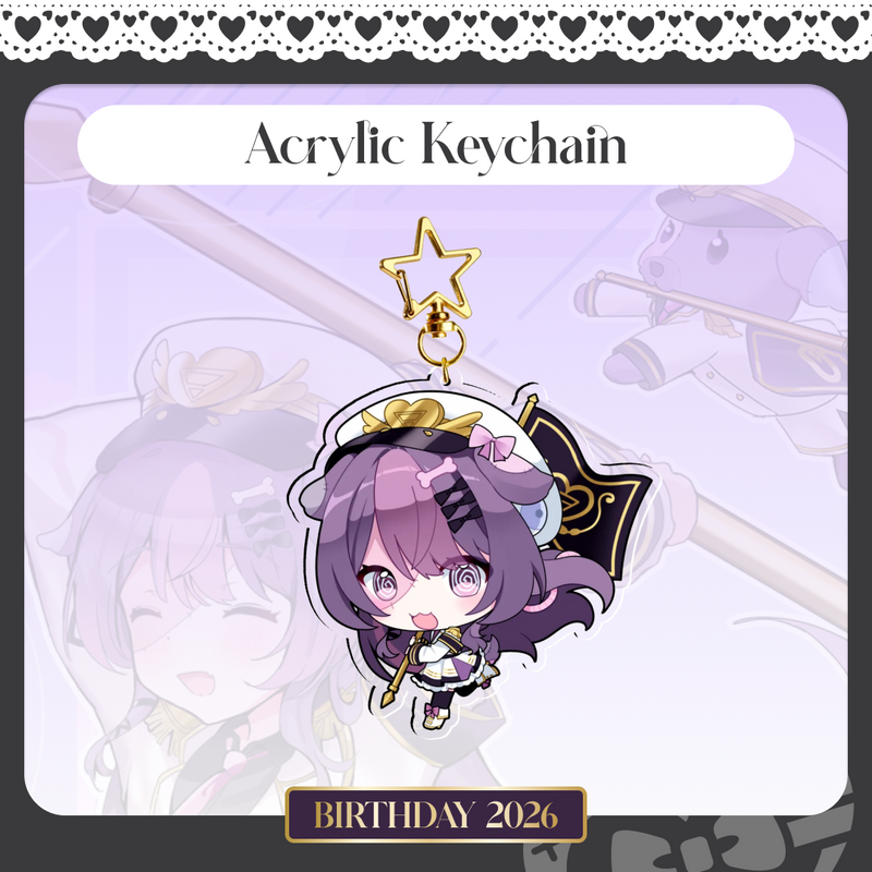 Patchumi Birthday Keychain