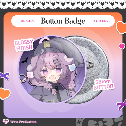 Patchumi Halloween Pin Badge
